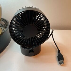Muji Compact Black USB Fan